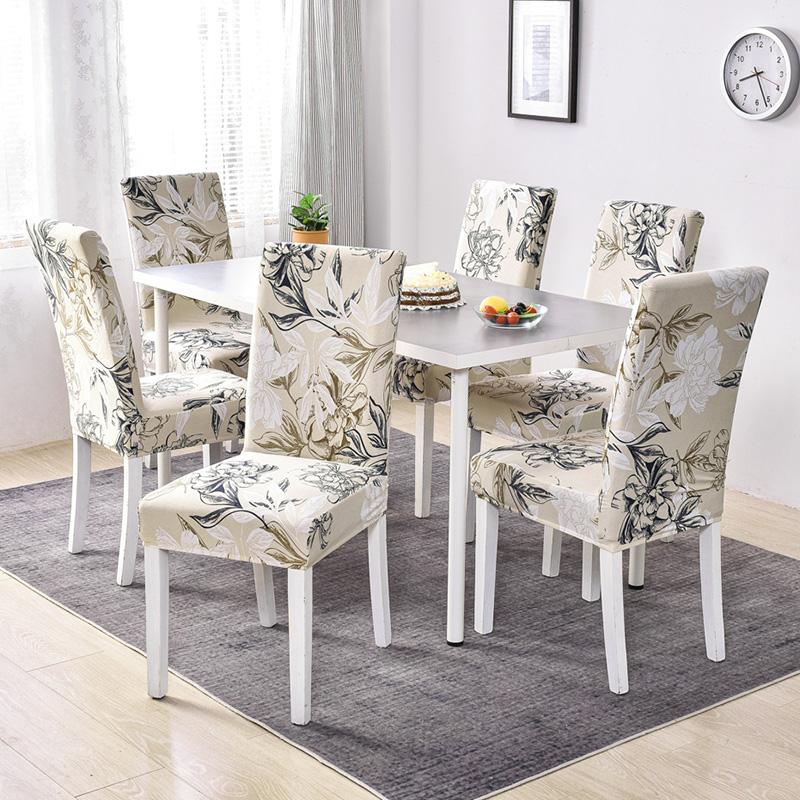 Чехол на стул для столовой, эластичный чехол на стул для столовой, чехол на сиденье Parsons, эластичный чехол на стул для столовой, кухни, 1/2/4/6 шт.