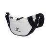 Lee Buddy Crescent Moon Shoulder Cotton Bag, Canvas, 320-1402, 320-1402-83, Black/White