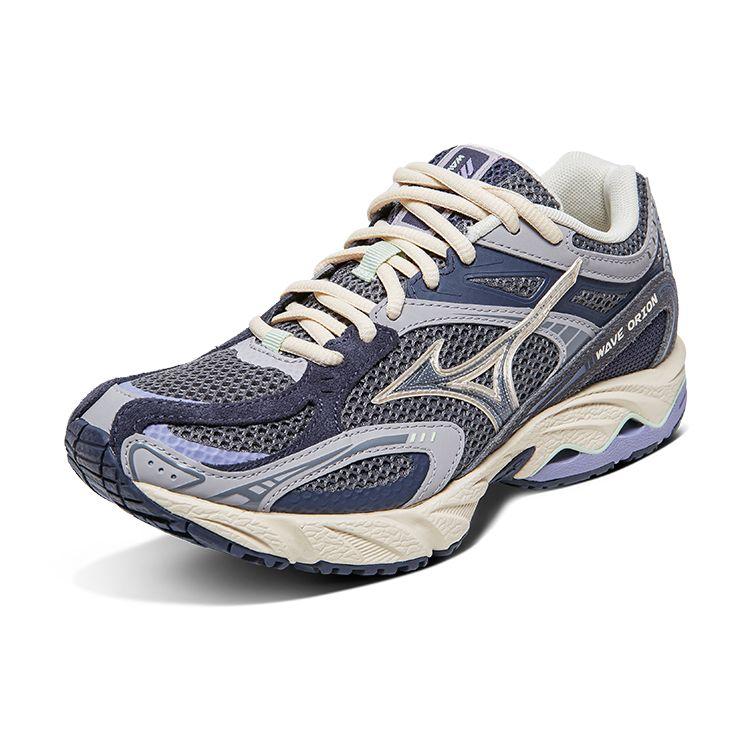 Mizuno Wave Orion Retro Functional Low-Top Running Shoes Unisex Running Shoes Dark-Gray Blue D1GH232107
