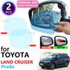 Для Toyota Land Cruiser Prado 120 150 J120 J150 2003~ Полное покрытие Зеркала заднего вида Влагозащитная Противотуманная Пленка Аксессуары 2018