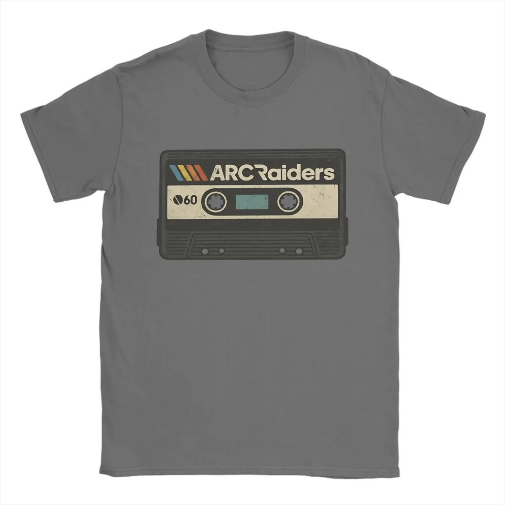 ARC Raiders Tape Pattern Fun TShirt Unisex Printed Cotton Crew Neck AllSeason Streetwear Top oversized t shirt harajuku