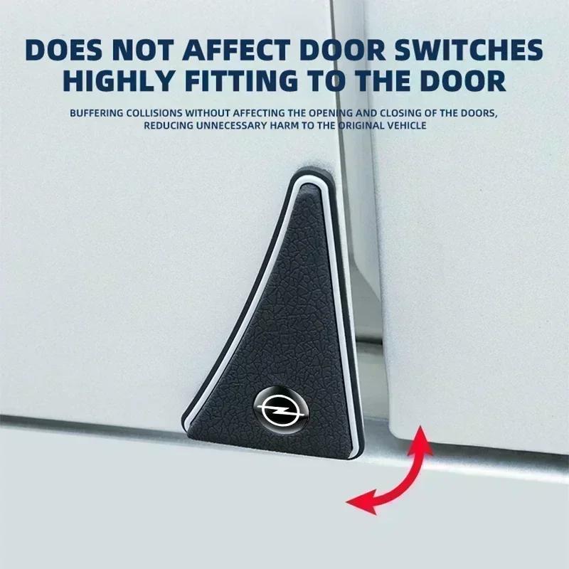 Car Door Corner Anti-Collision Protector Cover Stickers For Opel insignia Astra H G J Antara vectra Vivaro corsa c d zafira b CA3