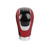 PU Leather Car Gear Shift Knob Portable Replacement 5 Speeds Lever Part