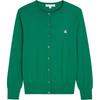 Женский вязаный кардиган Brooks Brothers с вышитым логотипом