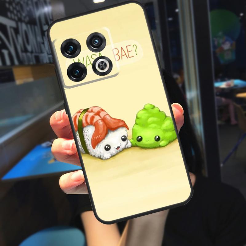 Суши Роллы Рис Кухня Еда Милый Чехол Для OnePlus 13R 13 12 R 11 9 10 Pro 8T 9RT 10T OnePlus Nord CE 4 2 3 Lite N20 N30