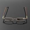 Elegant Eye Protection Reading Glasses Ultralight Metal Square Eyeglasses Presbyopic Eyewear Office