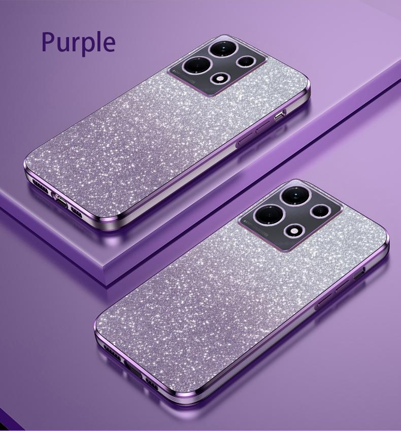 Роскошный чехол с градиентным блестящим покрытием для Infinix Note 30 Note30 Hot 30 30i 40 40i 20 11 10 12 G96 VIP Pro, силиконовая задняя крышка