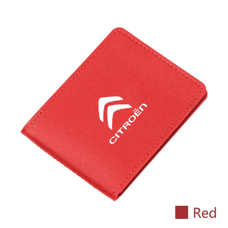 Car Metal Auto Driver License Cover Credit Card Holder For Citroen VTS DS3 DS4 DS5 RD3 Cross Berlingo Xsara Cactus Saxo Jumpy C8 ajy256