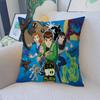 B-ben 10 Классическая Анимация Подушка Подарки Домашний Офис Мебель Спальня Диван Автомобильная Подушка Чехол 45x45см