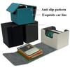 Commander Card Deck Box Fit 100+ Single Sleeved Card Storage Box Leather Magnet Magic Gathering Card Case for TCG CCG MTG Cards