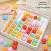 Kids' Color Recognition Bead Game - Interactive Sorting & Matching Toy for Early Education