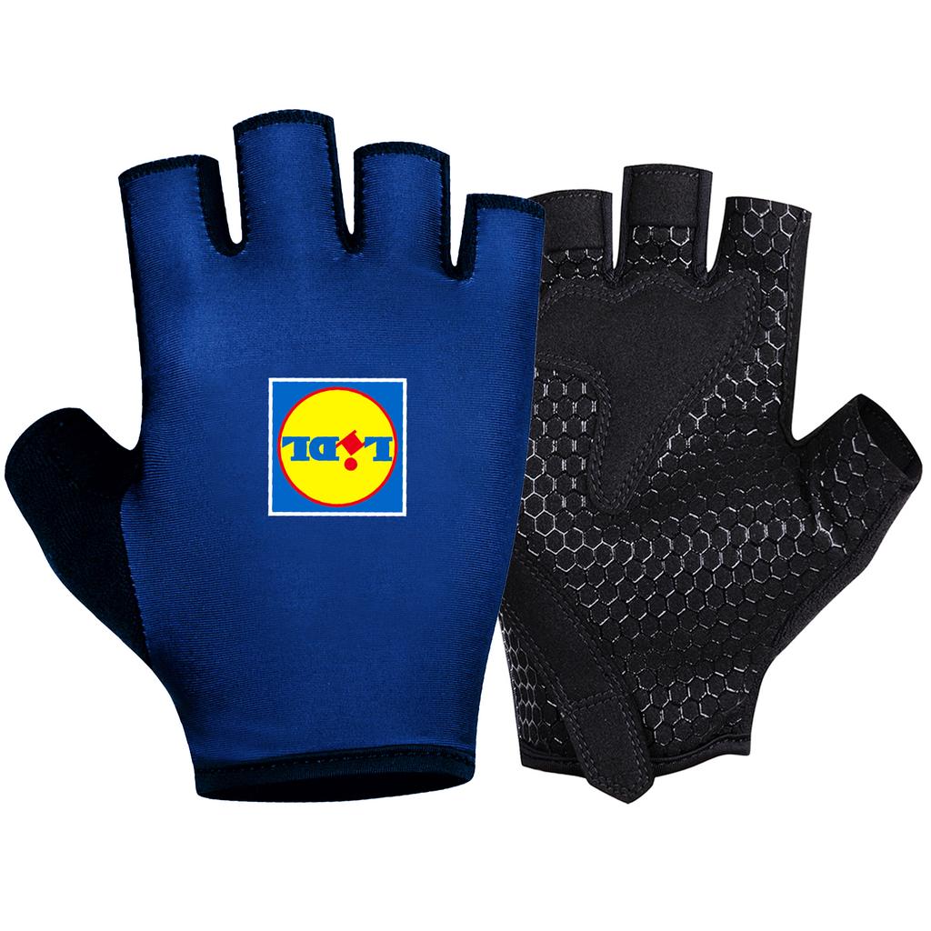 New TERKKK Cycling Gloves Quick step Team Bike Gloves Half Finger MTB Fitness Glove Running Fitness Riding Bicycle Sports Gloves