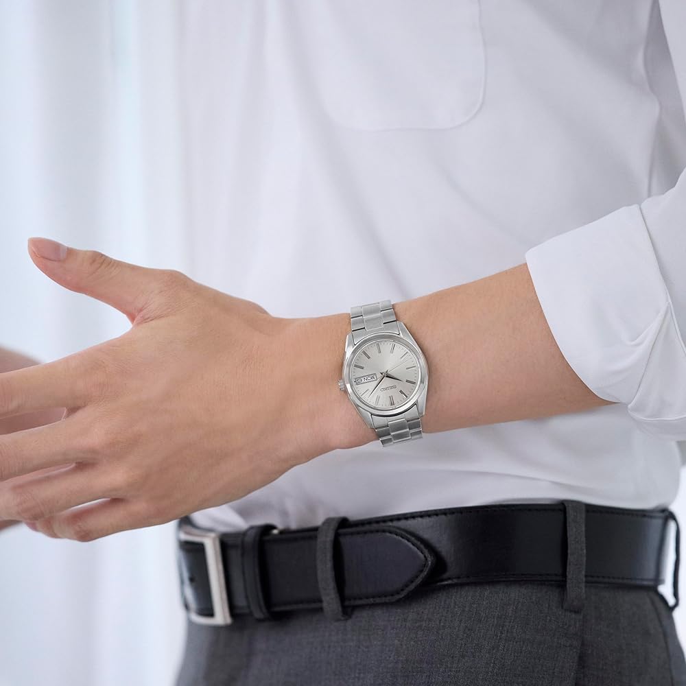 Мужские кварцевые часы Seiko Selection SBTH007 с календарем даты и дня недели, циферблат цвета шампанского золота, нержавеющая сталь