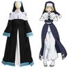 Высококачественное платье монахини Алисы из Пожарной бригады Пламени, платье монахини-пожарного, аниме костюм для косплея