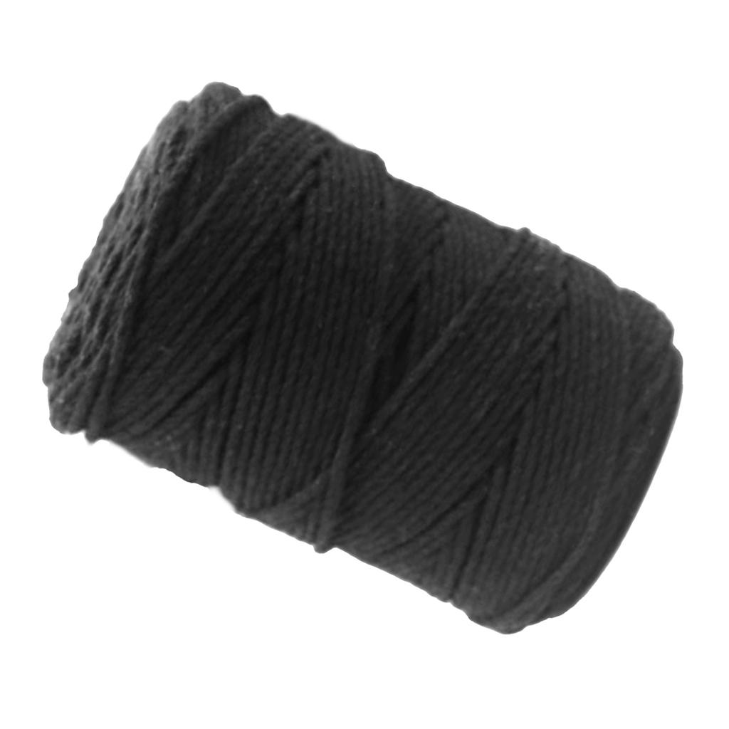 Twine String Black 2mm 200 Meters Durable Cotton Bakers Twine for DIY Gift Wrapping Decorating