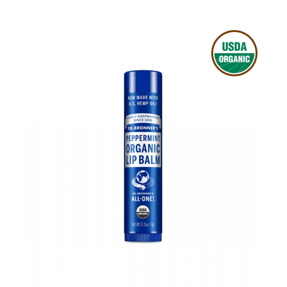 Dr.bronner S [3pack] Peppermint Organic Lip Balm 4g