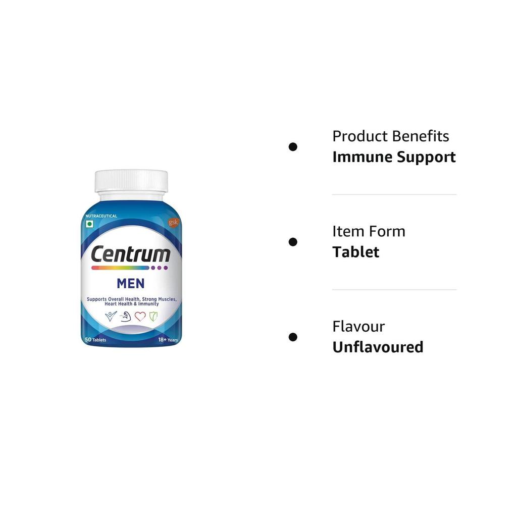 Добавка для мужчин (50 таб, 1,44 г), Men,  Centrum