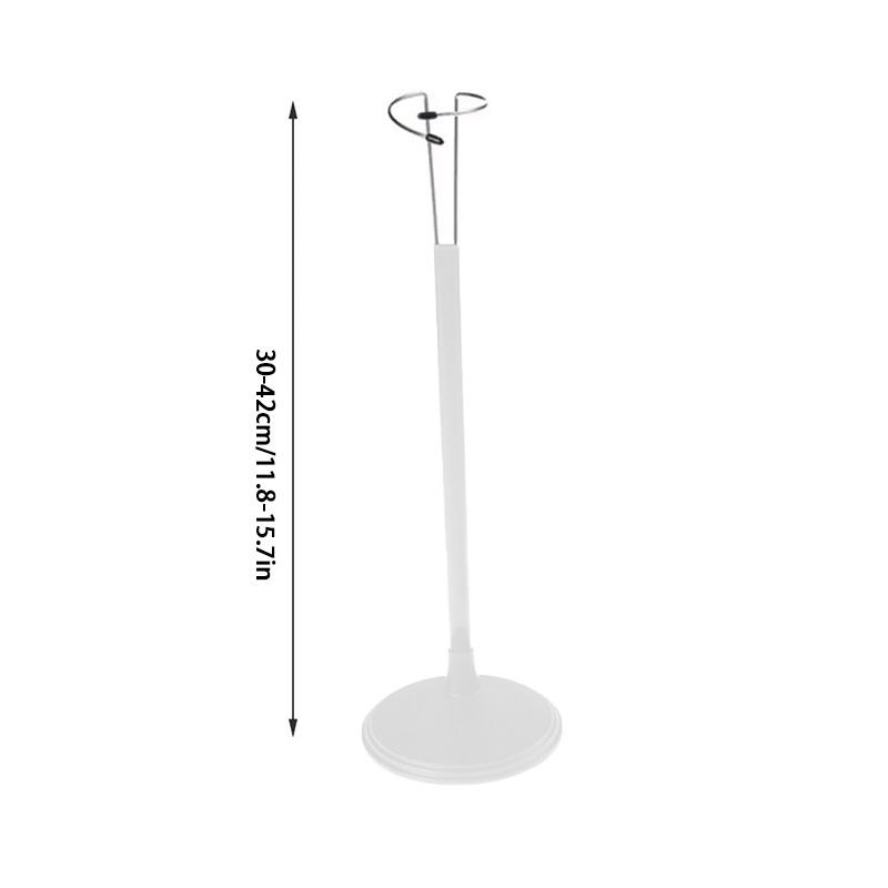 1 комплект пластиковых многоразмерных держателей для дисплеев белого/черного цвета, регулируемые профессиональные подставки для кукол-марионеток, кронштейны для поддержки запястья