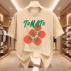 Tomato T Shirt Summer Garden Tshirt Unisex Unisex Girl Farmers Market Tshirt Gift For Gardener Vintage Unisex Short Sleeve Tshirts