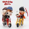 2 шт. Аниме Фигурка Dragon Ball Z Сон Гоку Мастер Роши Локомотивы ПВХ Экшен Каме Сеннин Мотоцикл Игрушки для Детей Коллекционер
