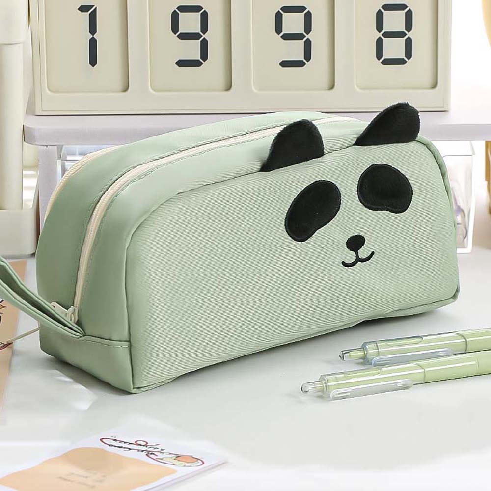 Desktop Organizer Capybara Pen Case Large Capacity Panda Pen Holder Cartoon Pencil Box  Office