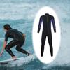 Men Wetsuit Full Body 3mm Neoprene Soft for Boarding Surfing Underwater