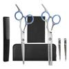 Haircutting Scissors For Professional Stainless Steel Scissors Comes with Special Case [7-piece Set] Beginners, Hairdressers, Barbers, High-quality