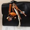 Baking Simulated Baked Pastry Phone Lanyard Pretzel Croissant Bag Charm Unique Cozy Accessory for Daily & Decor Use Bag Charm