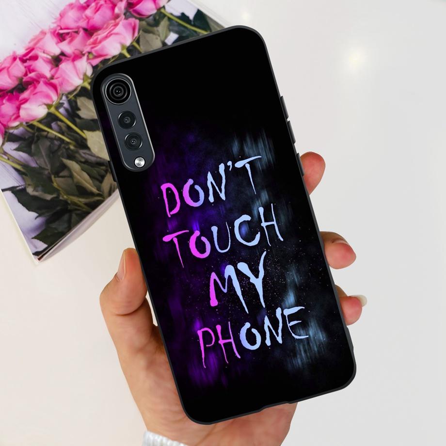 Для LG Velvet 5G 4G / Velvet 5G UW Чехол Милый Мультяшный Панда Цветок Роскошный Мягкий Силиконовый Чехол для Телефона Задняя Крышка Capas