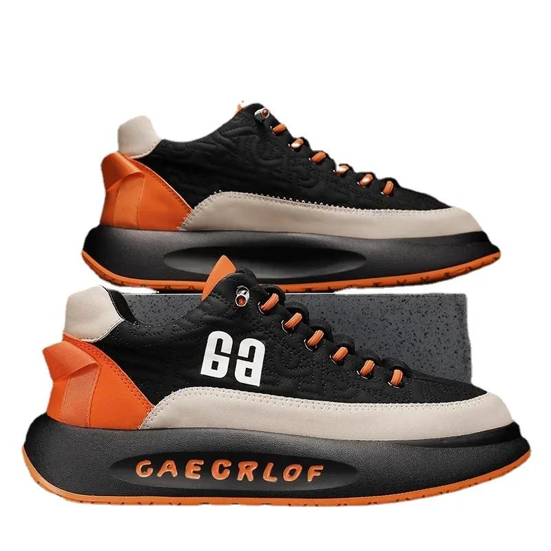 Модная мужская повседневная обувь, легкая дышащая повседневная обувь для фитнеса, мужская осенняя мода, кроссовки, трендовая обувь на шнуровке, нескользящая обувь для отдыха на открытом воздухе88