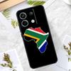Africa Map Case For Xiaomi Redmi Note 14 Pro 12 11 10 13 15 Pro Plus Redmi 15 14C 10C 12C 13C 15C Cover