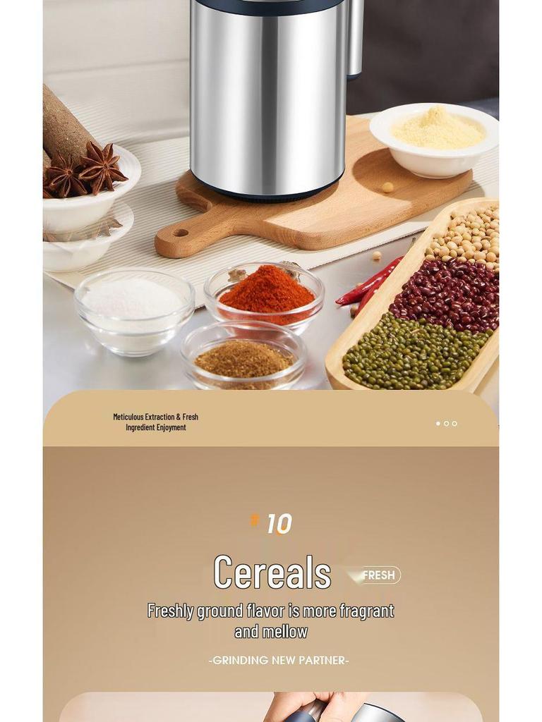 Компактная сверхтонкая мельница для измельчения Chinese Medicine & Grains