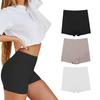 Women's Summer Ice Silk Anti-Exposure Seamless Boxer Briefs