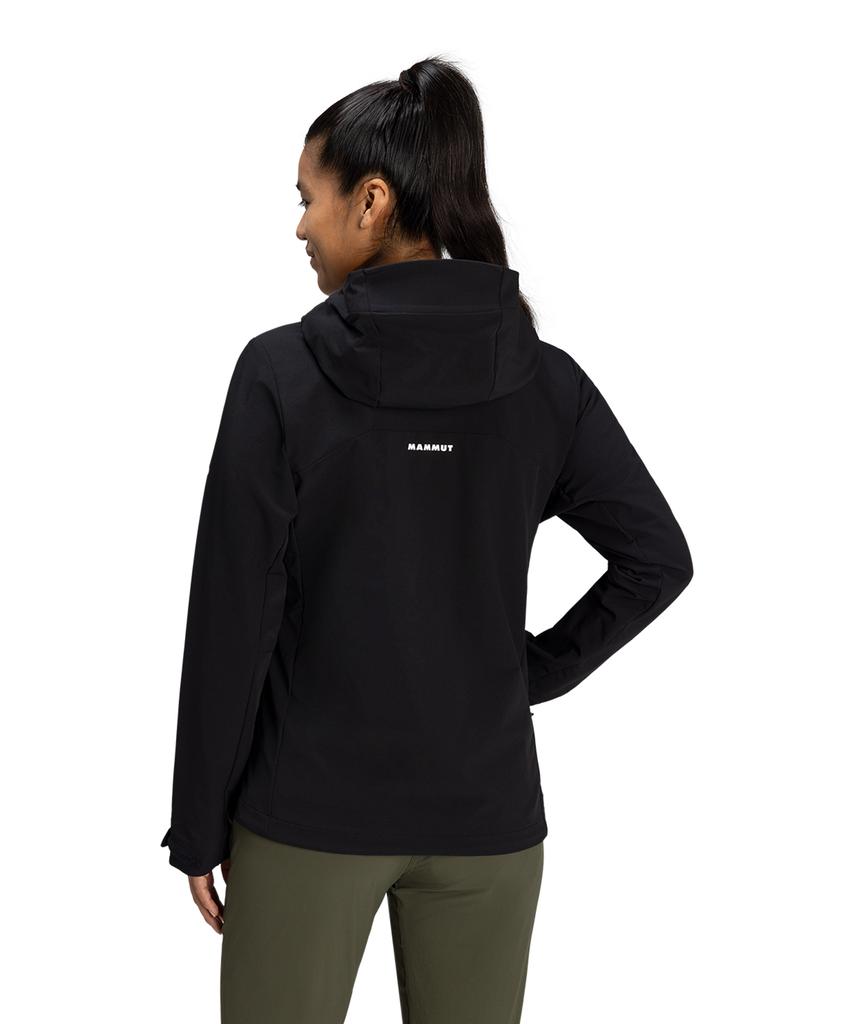 Mammut Trekkers Softshell Hooded Jacket Asian Fit Women'S M21E5Ft003_Bk