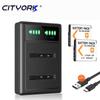 Cityork NPBN1 NP-BN1 NP BN1 литиевая аккумуляторная батарея для камеры + зарядное устройство для sony DSC-W320 W510 W520 W610 W630 W690