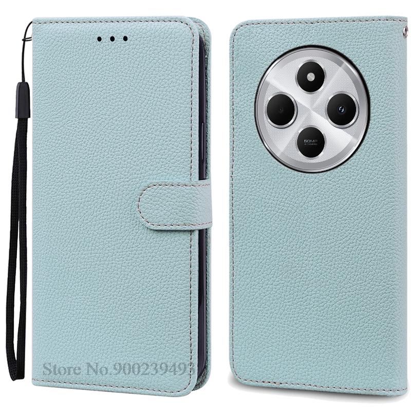 For Redmi 14C 4G Case Soft Silicone Pu Leather Wallet Flip Case For Xiaomi Redmi 14C Case Stand Book Cover For Redmi 14 C Fundas