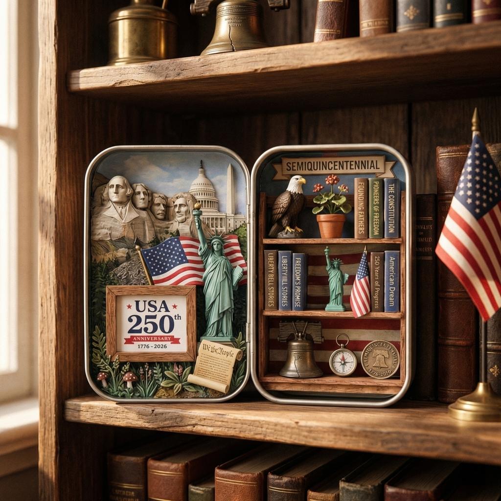 0-я keepsake-коробка США – Юбилейное издание (1776–2026)