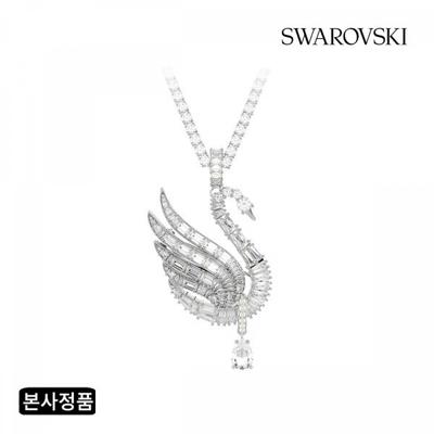 Swan Brooch Necklace 5754828