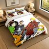 3Pcs Bedding SetBleach anime Soft Bed Sheet and Two Pillowcases Home Bedroom Decor
