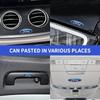 Car Sticker Hot For Ford Car Rear View Mirror Sticker with Logo Stickers For Ford Focus 2 3 4 MK3 MK4 ST Mondeo Festiva Fusion S