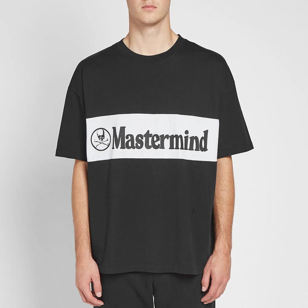 Timberland X Mastermind Collaboration повседневная спортивная футболка с круглым вырезом и коротким рукавом для мужчин, черные A28ZW-N92