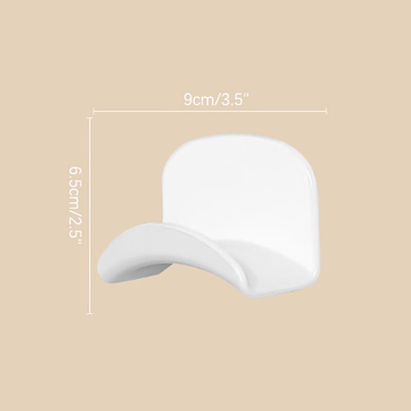 Punch-Free Head-Mounted Headphone Bracket Storage Hook Dormitory Wall-Mounted Computer Headset Holder Earphone Display Stand