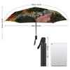 Vincent Van Gogh Umbrella Landscape Print Sun Anti UV Umbrella Strong Fashion Automatic Outside Painting Umbrella