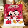 Christmas Disney Mickey and Friends Pattern Blanket Warm Soft Kids Adult Sofa Bed Throw Blanket Suitable Travel Camping Gifts