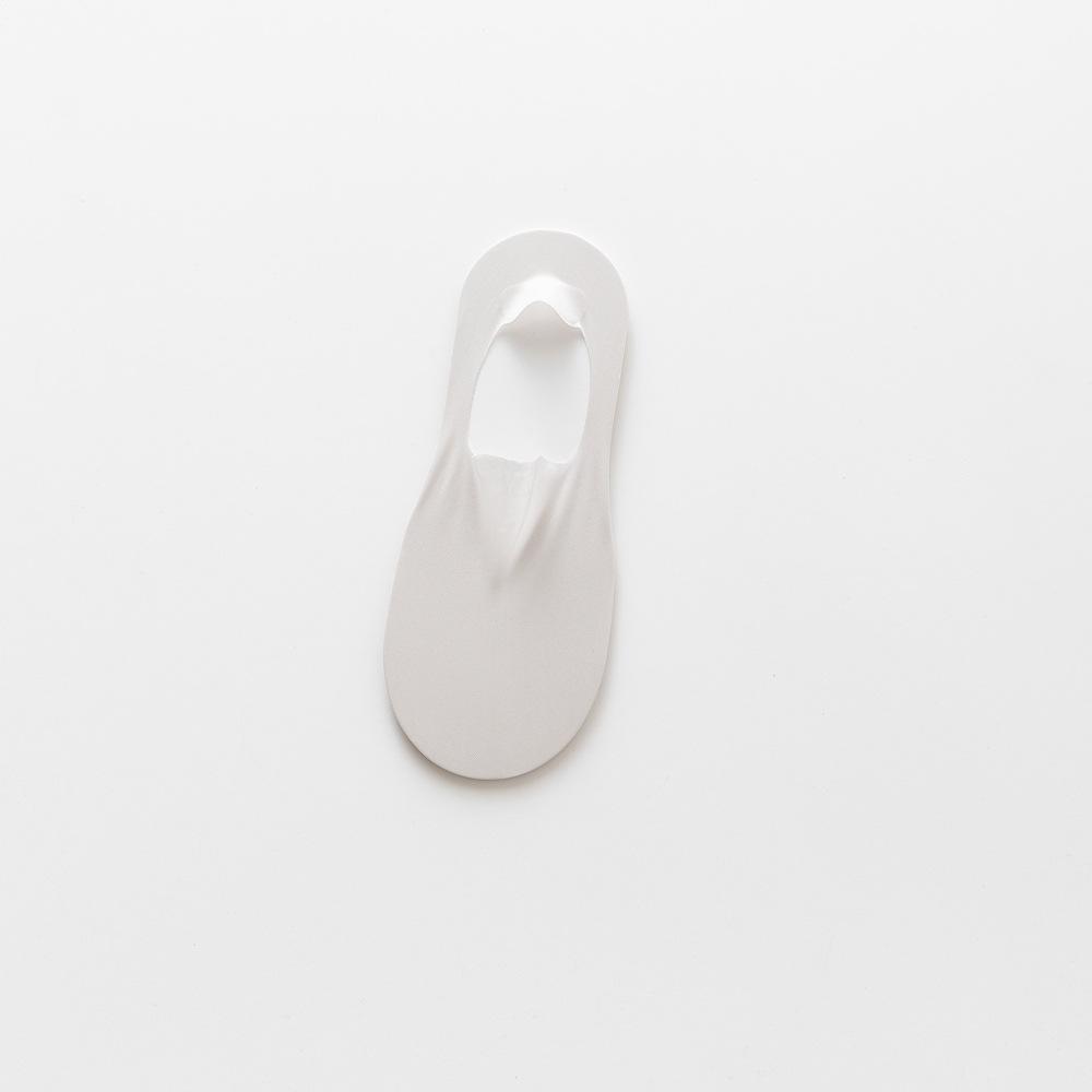 Summer Socks Hollow Out Mesh Breathable Invisible No Show Sock Slippers Solid Color Silicone Non-slip Low Cut Boat Socks