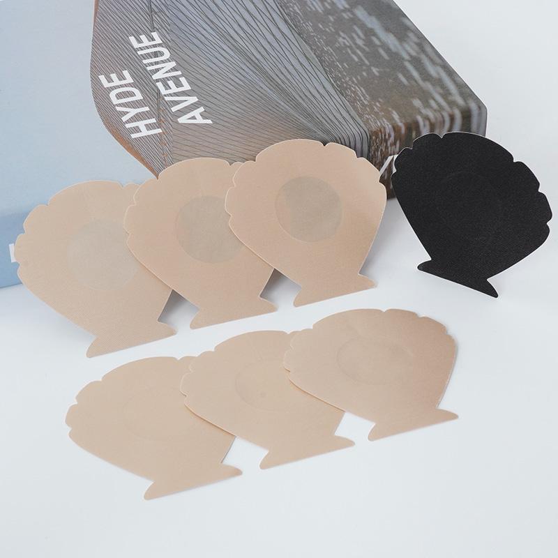 20 шт. невидимые наклейки, накладки на соски, невидимый бюстгальтер, женские интимные аксессуары, летние щитки для груди, женские лепестки груди