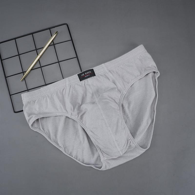 10 шт. Хлопковые мужские трусы-слипы с принтом, нижнее белье, свободные, большого размера, влагопоглощающие, дышащие