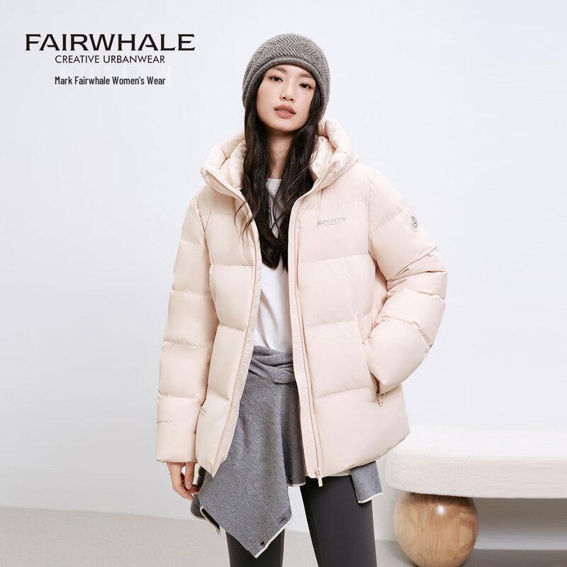 Женский пуховик средней длины с капюшоном Mark Fairwhale