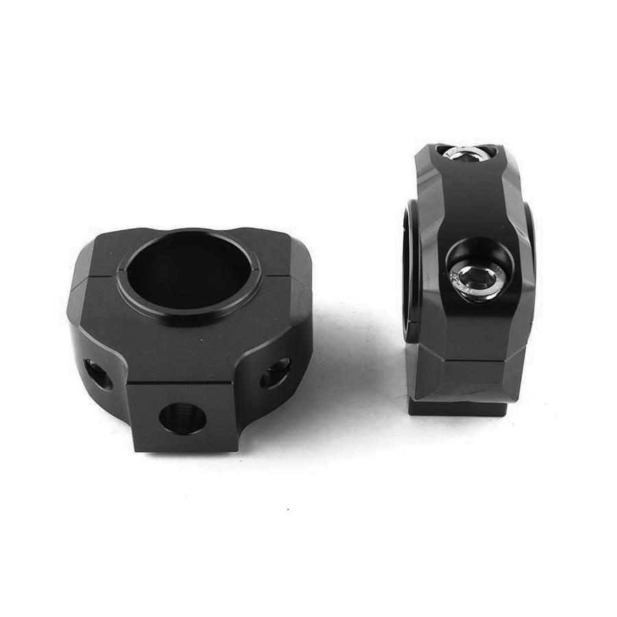 Универсальные мотоциклетные алюминиевые проставки руля с отверстием для винта 28,6 мм 1-1/8 дюйма, толстый руль, крепежный зажим для гонок и скутера