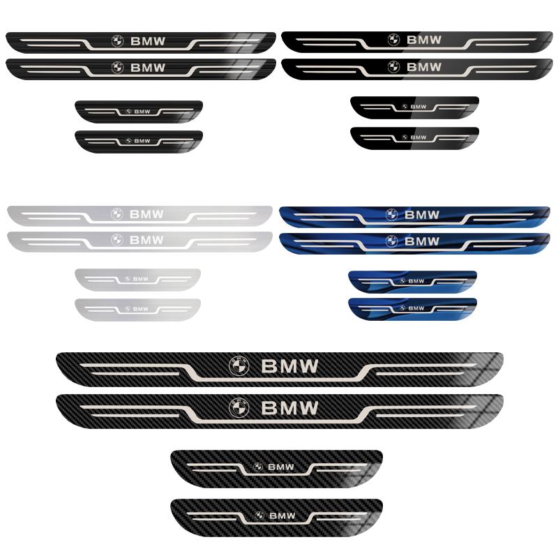 Car Stainless Steel Door Sill Scuff Plate BMW Motorsport M2 M3 M4 X1 X3 X4 X5 X7 E39 E46 E60 E70 E87 E90 F10 F15 F20 F30 G20 G30 ZJ4